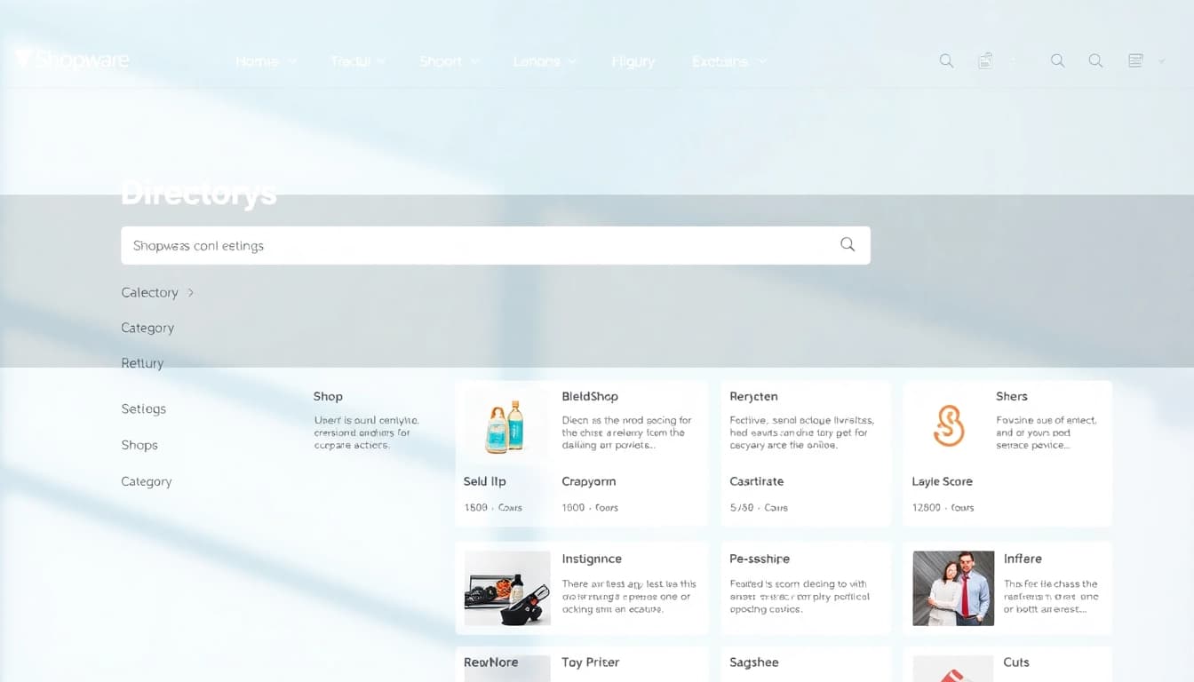 Das beste Verzeichnis für Shopware Shops: Finde Deine Lieblingsshops