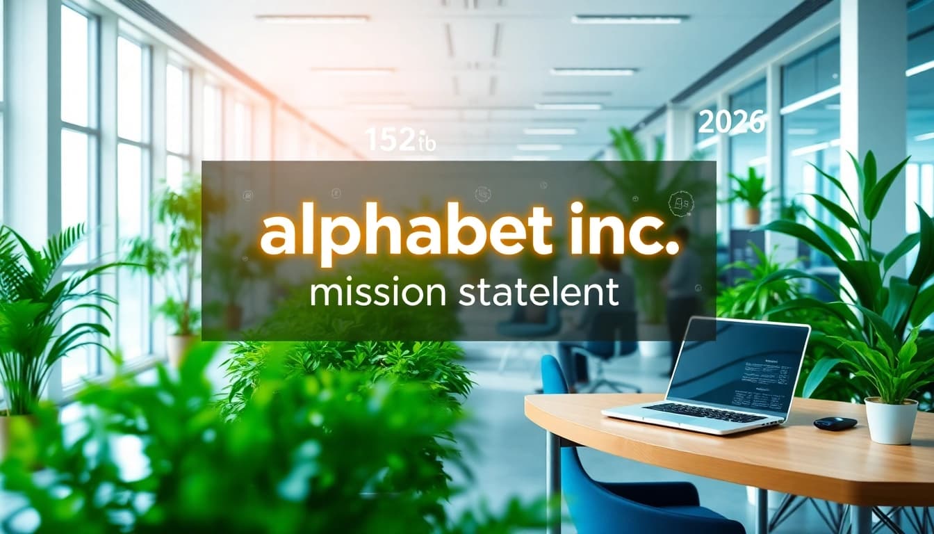 Understanding Businessabc’s Vision and alphabet inc mission statement Alignment in Digital Services