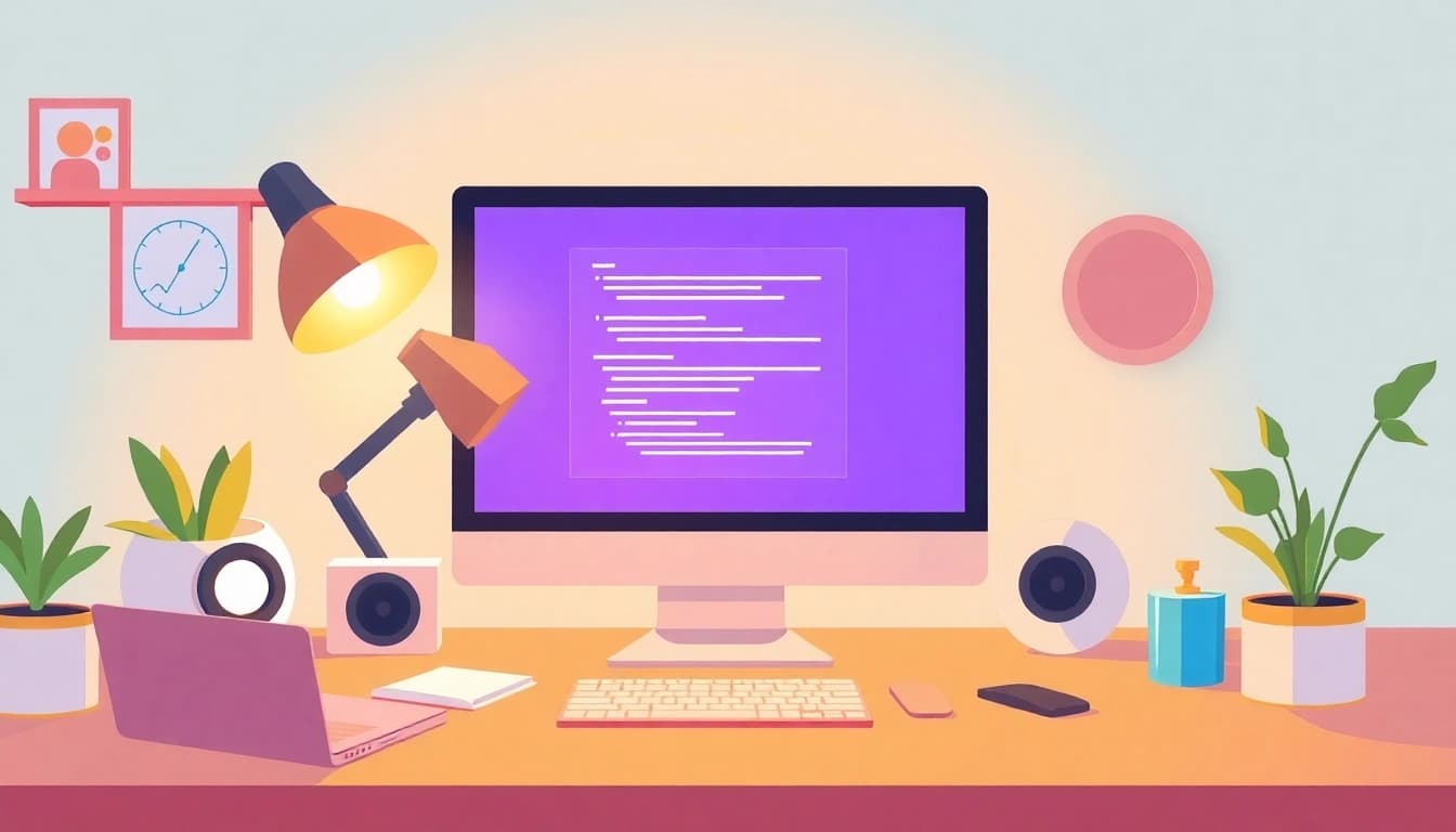 Erkläranimation erstellen: Kreative Software zeigt den kreativen Prozess mit lebendigen Farben