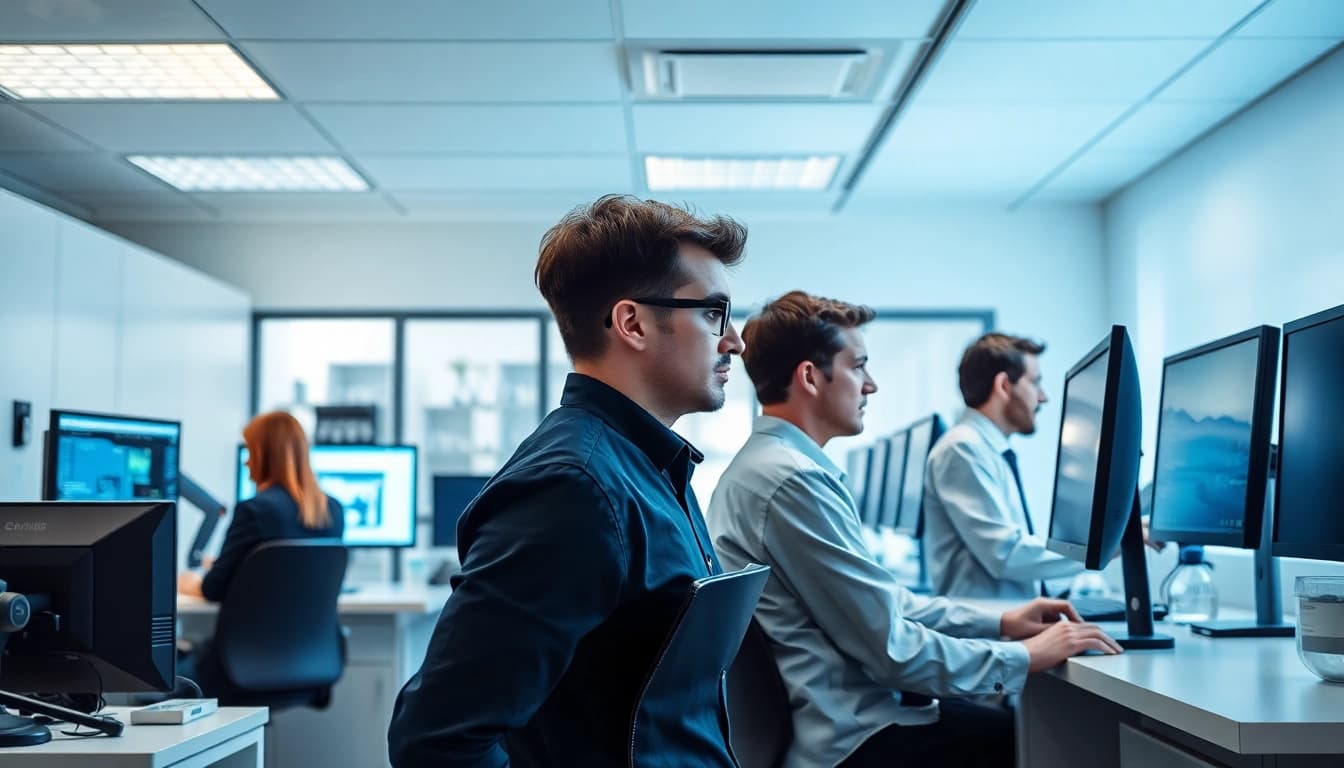 Effiziente Nutzung eines Labor Management Systems zur Verwaltung von Proben und Arbeitsabläufen in einem modernen Labor.