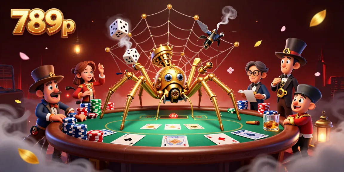 Immerse yourself in the 789p casino experience with steampunk characters and vibrant game elements.