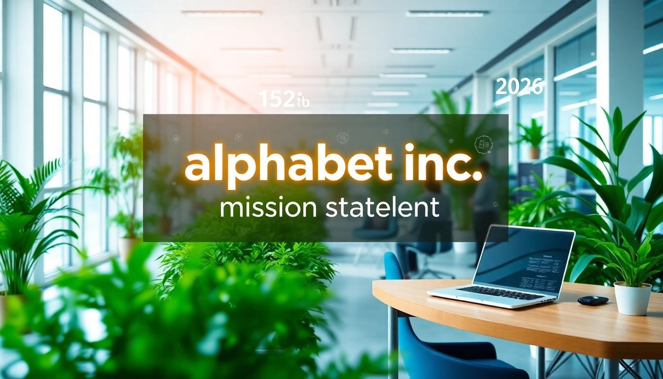 Understanding Businessabc’s Vision and alphabet inc mission statement Alignment in Digital Services