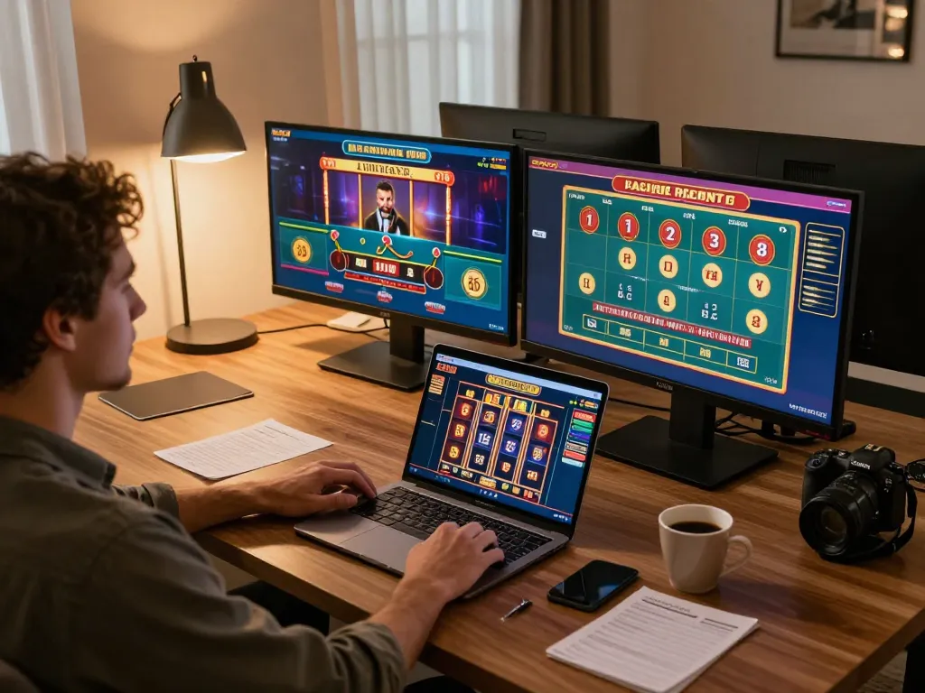 Players enjoying engaging games at https://ok904.com/ in a cozy, modern online setting.