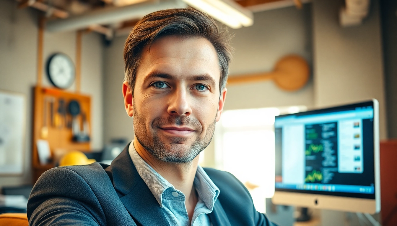 Headhunter Ingenieure in einem Büro, professionell am telefonieren und Kandidaten auswählen.