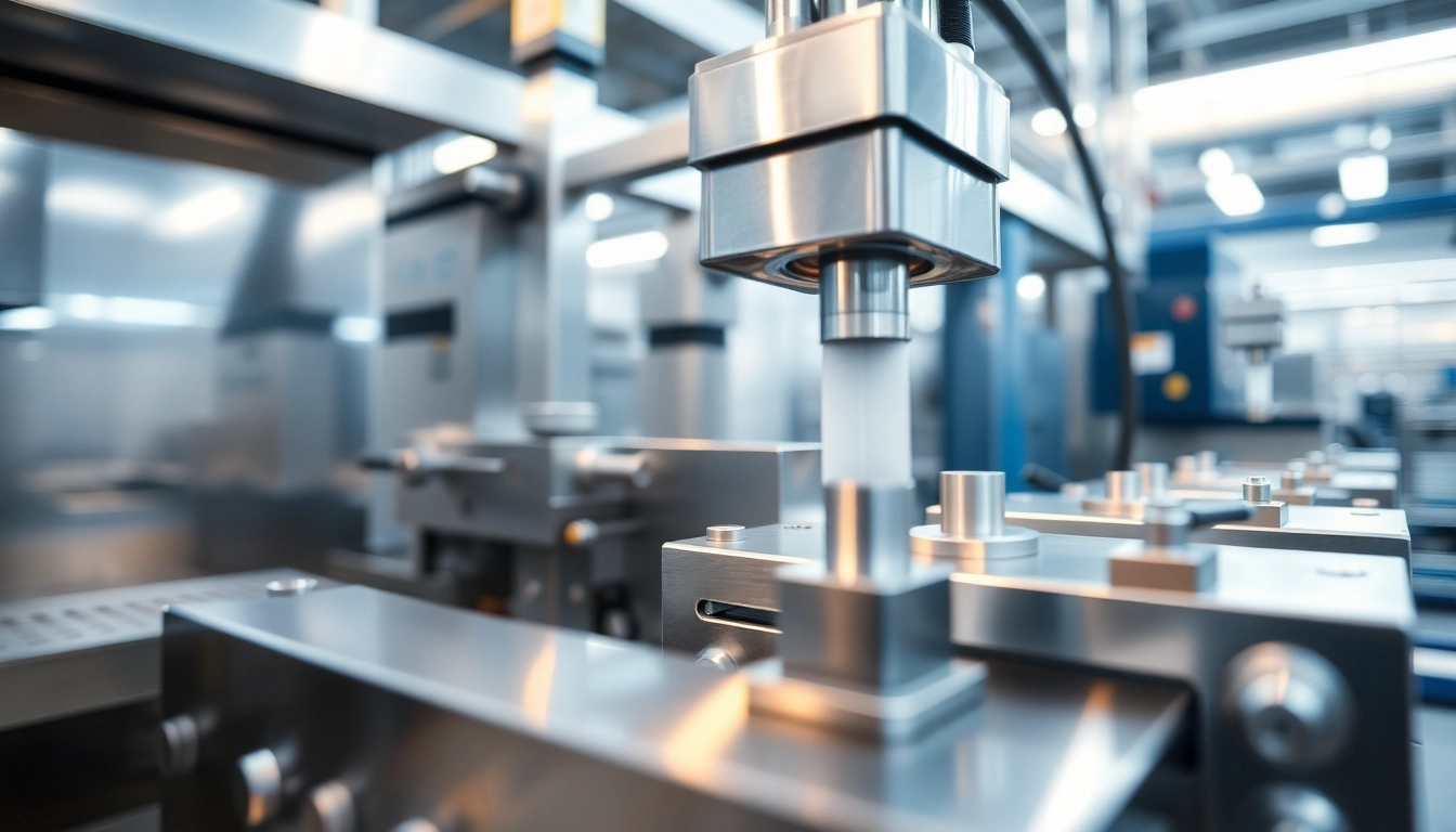 Efficient Spritzguss Kleinserie process showcasing high-precision machinery in action.