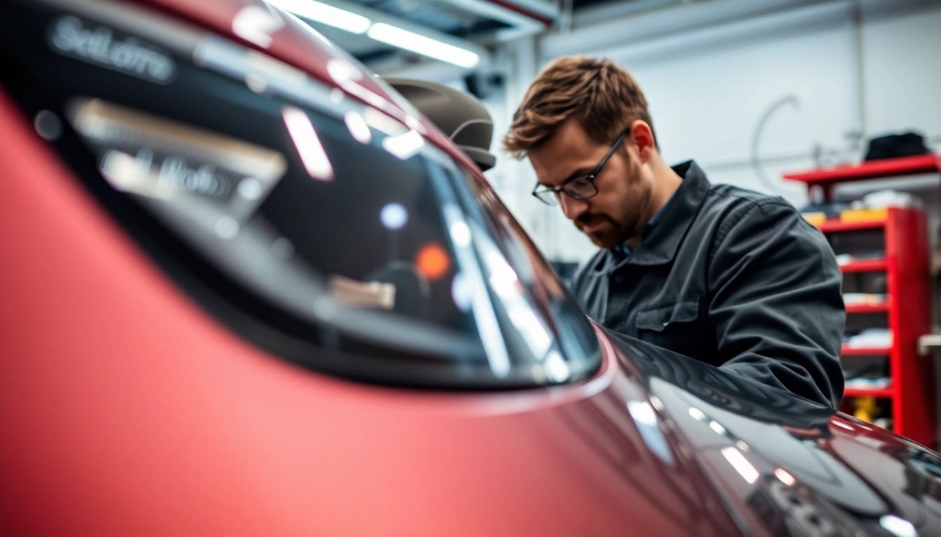 Smart Repair München Preis: Hochwertige Lackschaden-Reparatur in einer modernen Werkstatt.